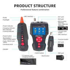 "Lanview CABLE TESTER FOR STPUTP - TCT1415: Reliable, Efficient, and User-Friendly Network Testing Solution"